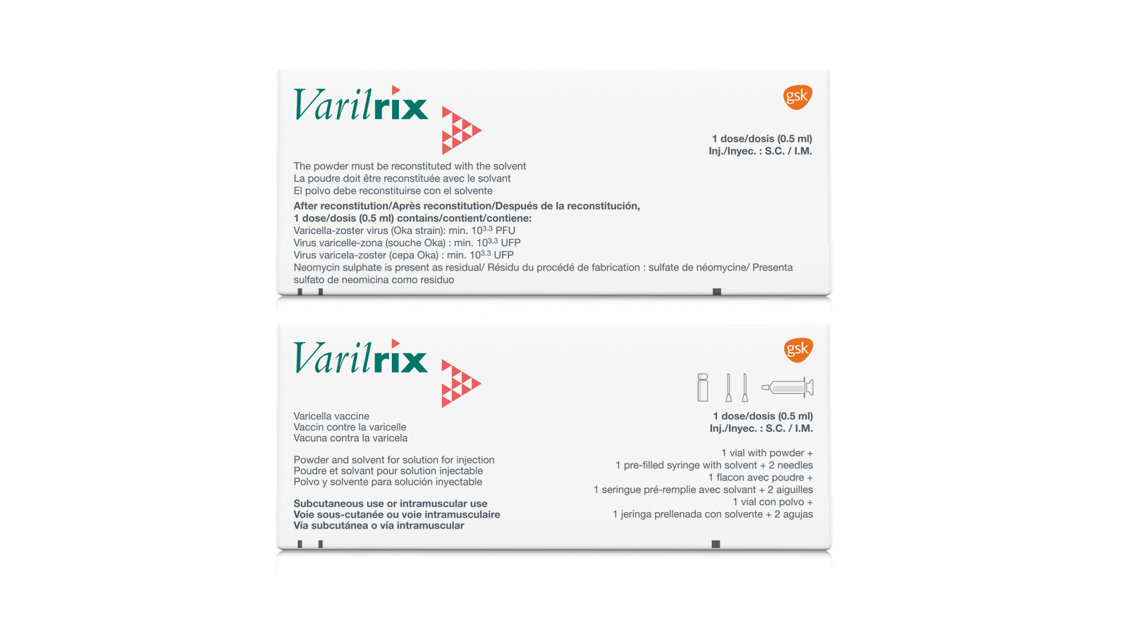 Varilrix產品照片